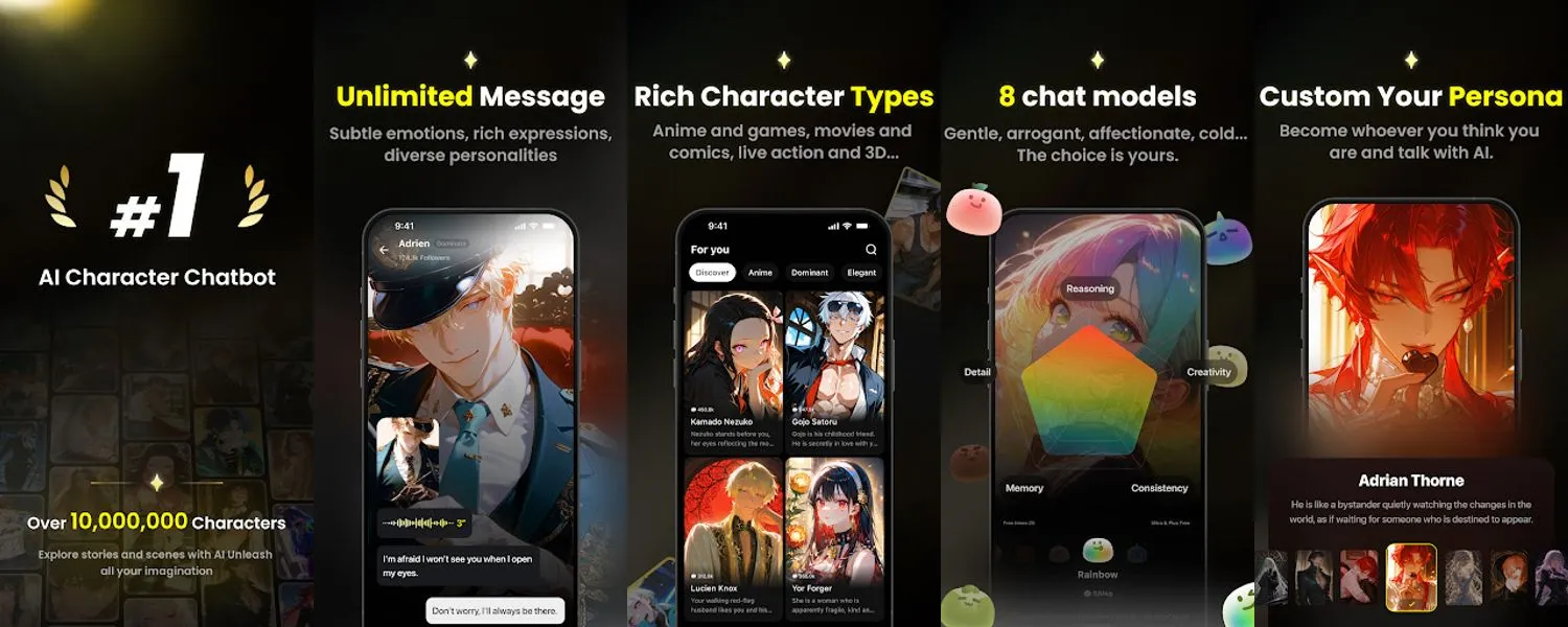 Emochi: Chat With Character screenshots