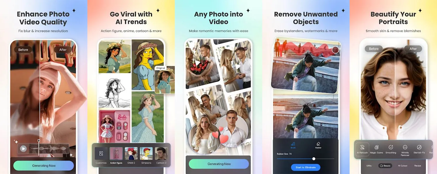Fotor - AI Photo Editor screenshots
