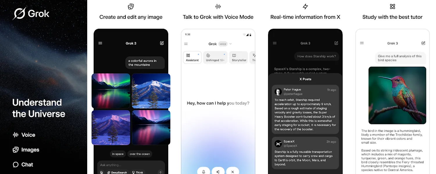 Grok - AI Assistant screenshots