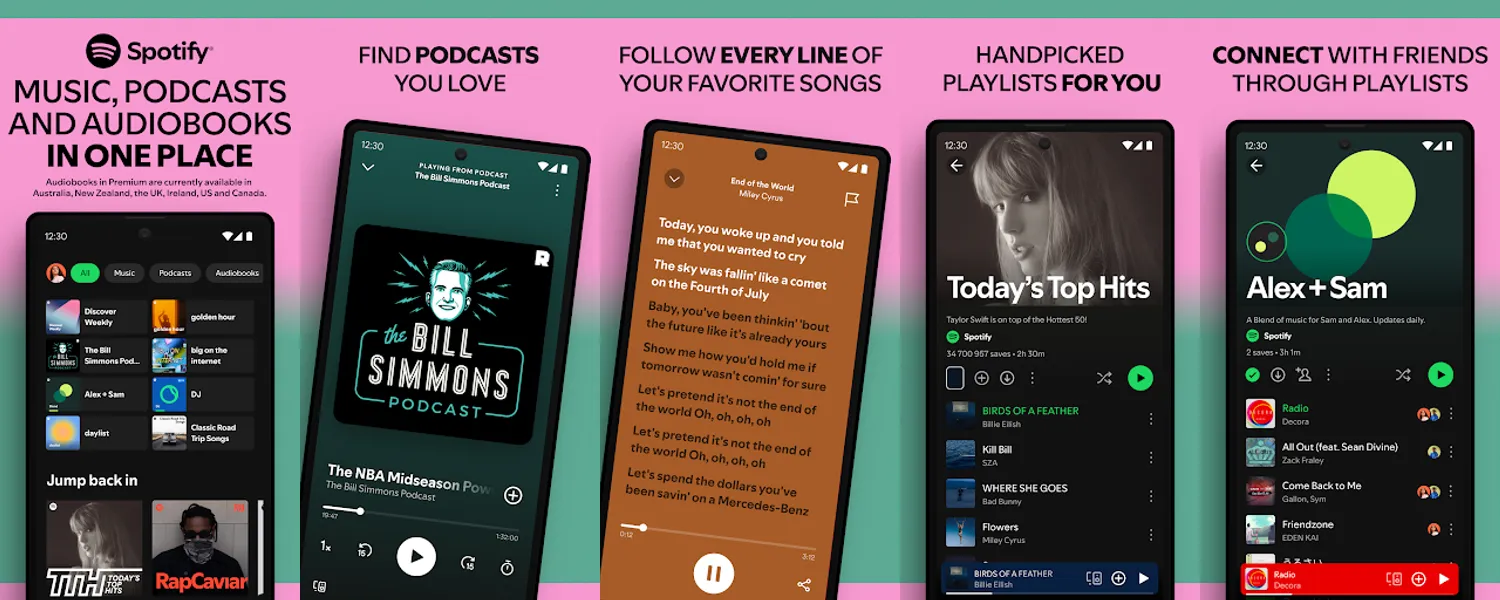 Spotify: Music and Podcasts screenshots